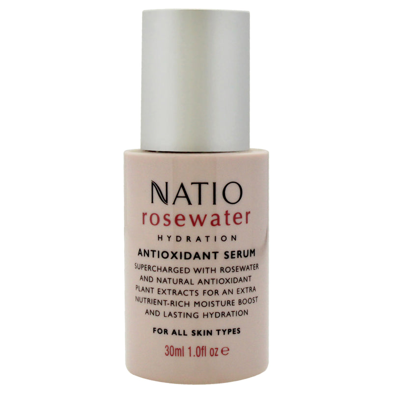 Rosewater Antioxidant Serum by Natio for Women - 1 oz Serum