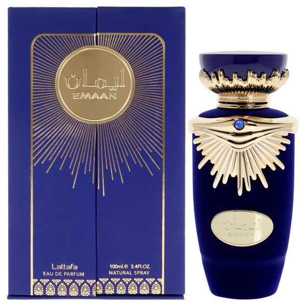 Lattafa Emaan by Lattafa for Unisex - 3.4 oz EDP Spray