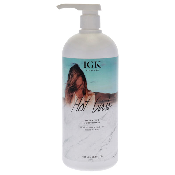 IGK Hot Girls Hydrating Conditioner by IGK for Women - 33.8 oz Conditioner