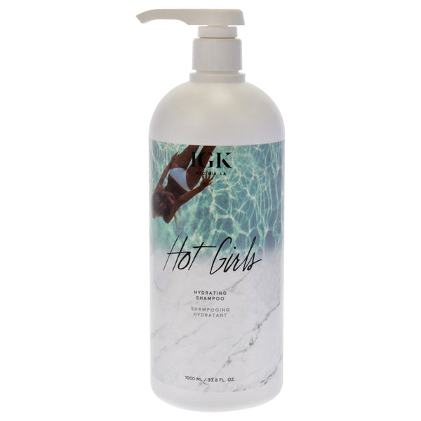 IGK Hot Girls Hydrating Shampoo by IGK for Women - 33.8 oz Shampoo