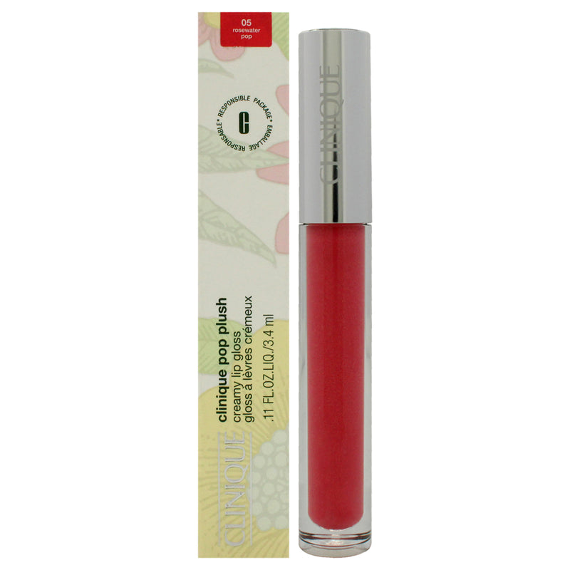 Pop Plush Creamy Lip Gloss - 05 Rosewater Pop by Clinique for Women - 0.11 oz Lip Gloss