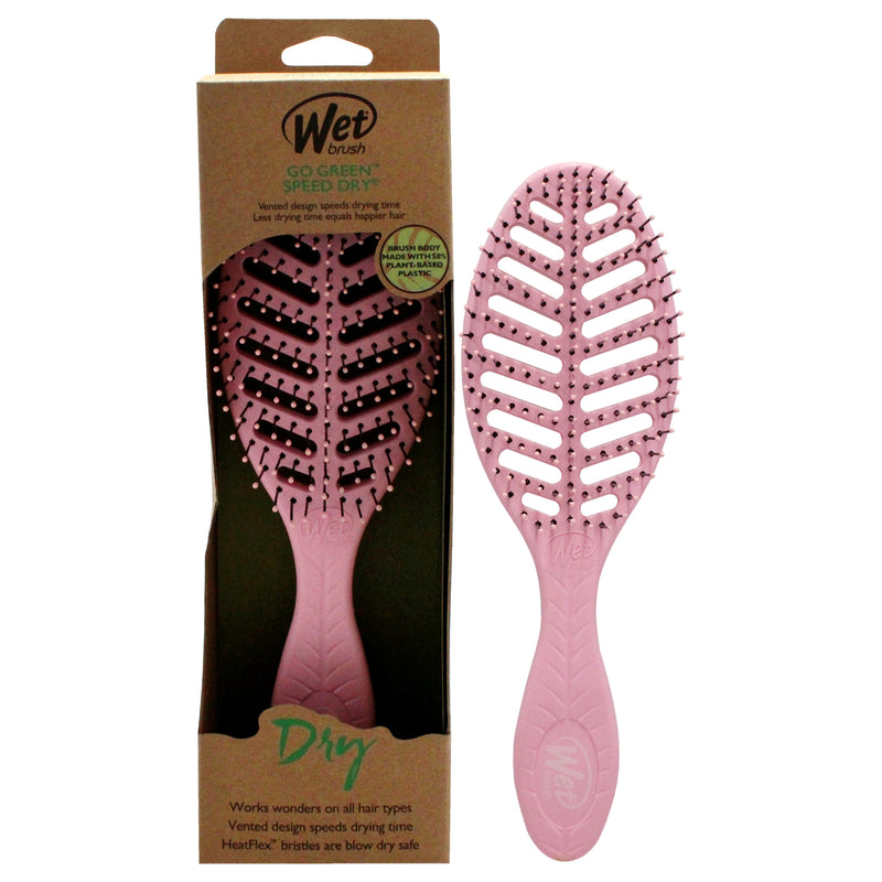 Wet Brush Go Green Speed Dry - Pink by Wet Brush for Unisex - 1 Pc Brush