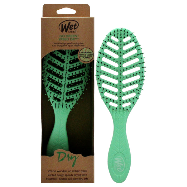 Wet Brush Go Green Speed Dry - Green by Wet Brush for Unisex - 1 Pc Brush