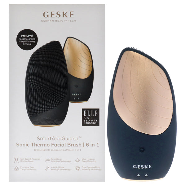 Geske Sonic Thermo Facial Brush 6 in 1 - Gray by Geske for Women - 1 Pc Brush