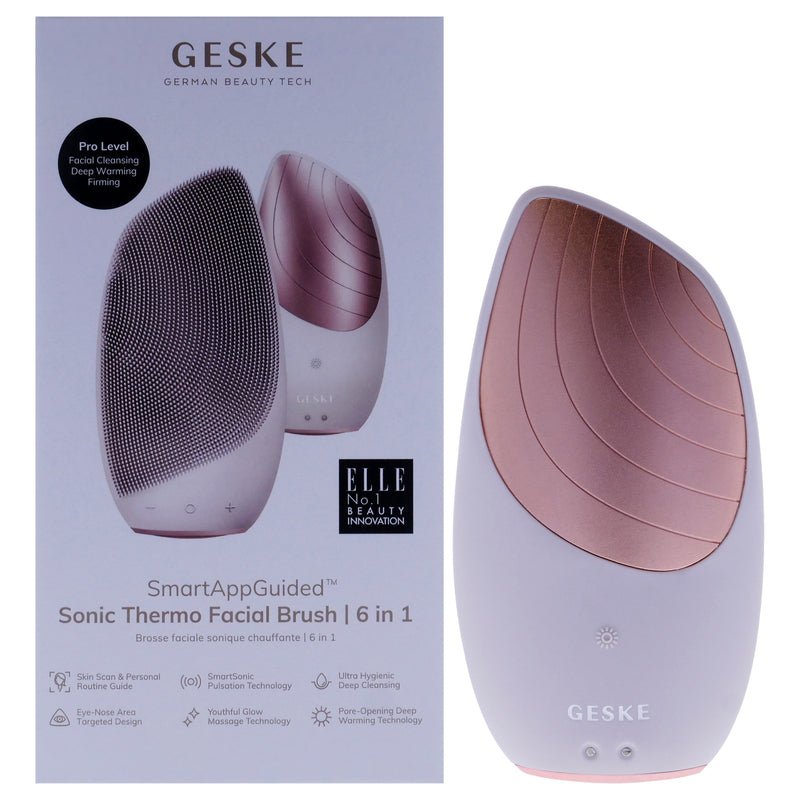 Geske Sonic Thermo Facial Brush 6 in 1 - Starlight by Geske for Women - 1 Pc Brush