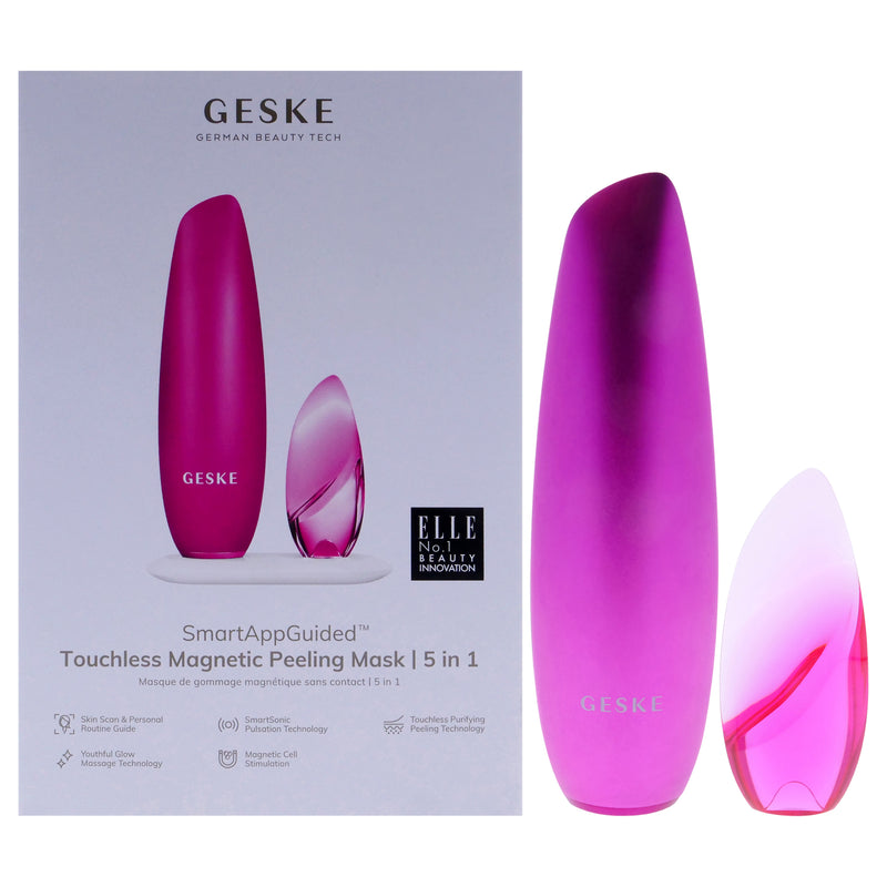 Geske Touchless Magnetic Peeling Mask 5 in 1 - Magenta by Geske for Women - 1 Pc Tool