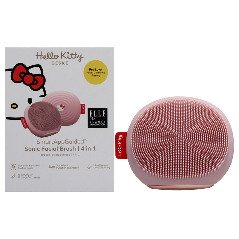 Geske Hello Kitty Sonic Facial Brush 4 in 1 - Pink by Geske for Women - 1 Pc Brush