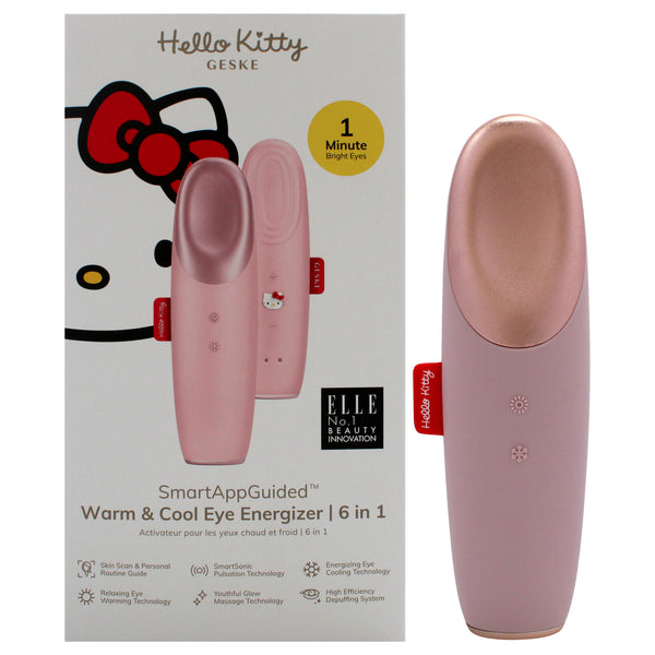 Geske Hello Kitty Warm and Cool Eye Energizer 6 in 1 - Pink by Geske for Women - 1 Pc Tool