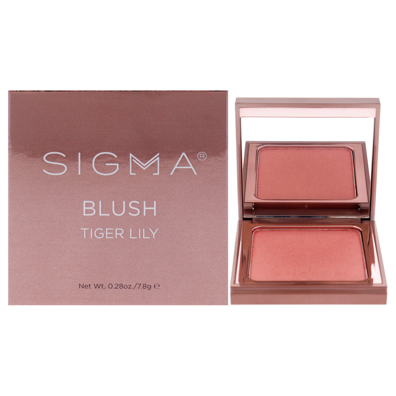 SIGMA Powder Blush - Tiger Lily by SIGMA for Women - 0.28 oz Blush