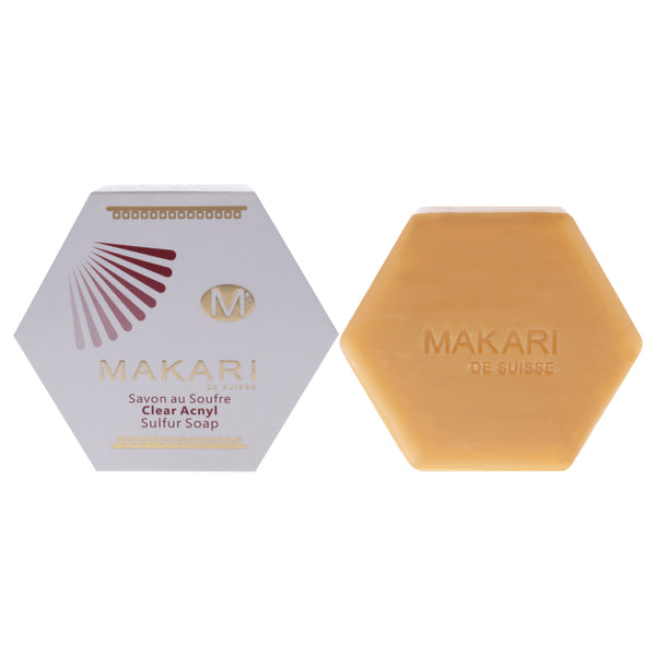 Makari Sulfur Soap Clear Acnyl by Makari for Women - 7 oz Soap