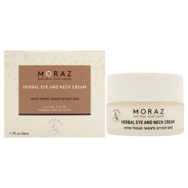 Moraz Herbal Eye and Neck Cream by Moraz for Unisex - 1.7 oz Cream