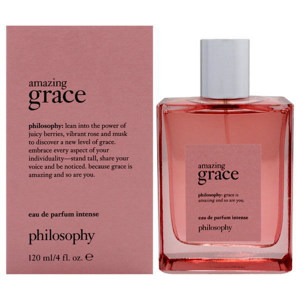 Philosophy Amazing Grace Intense by Philosophy for Unisex - 4 oz EDP Spray