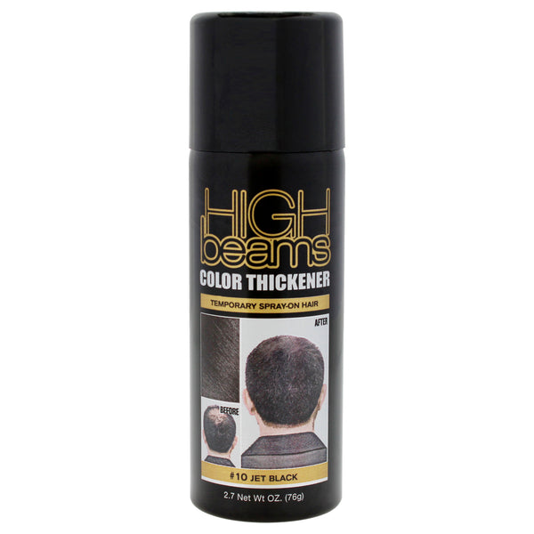 Salon Grafix High Beams Color Thickener Temporary Spray - 10 Jet Black by Salon Grafix for Unisex - 2.7 oz Hair Color