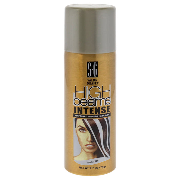 Salon Grafix High Beams Intense Temporary Spray - 60 Silver by Salon Grafix for Unisex - 2.7 oz Hair Color