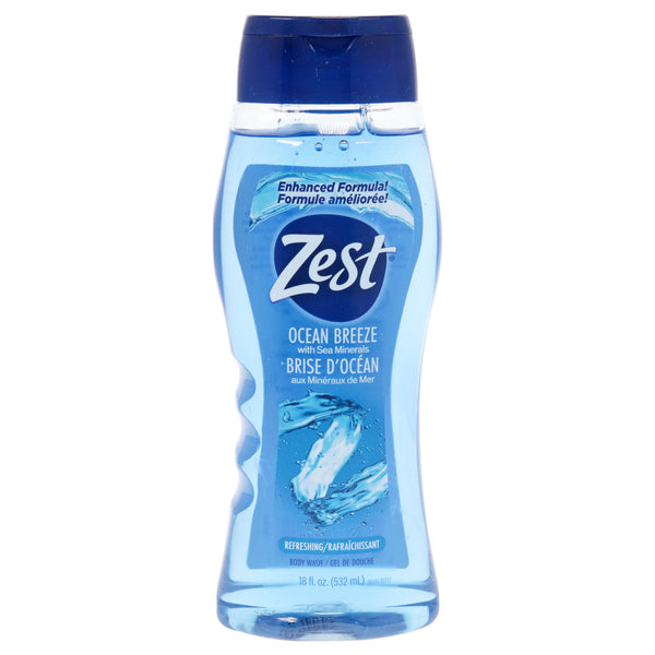 Zest Refreshing Body Wash - Ocean Breeze by Zest for Women - 20 oz Body Wash