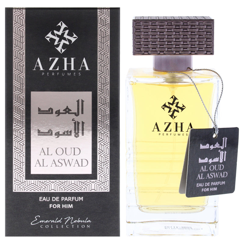 Emerald Nebula Collection - Al Oud Al Aswad by Azha for Men - 3.3 oz EDP Spray