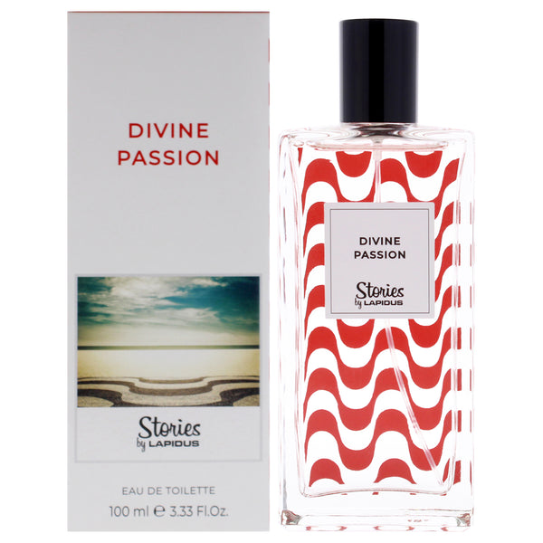 Divine Passion by Ted Lapidus for Women - 3.33 oz EDT Spray