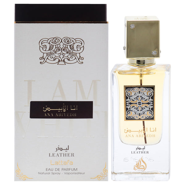 Lattafa Ana Abiyedh Leather by Lattafa for Unisex - 2.04 oz EDP Spray