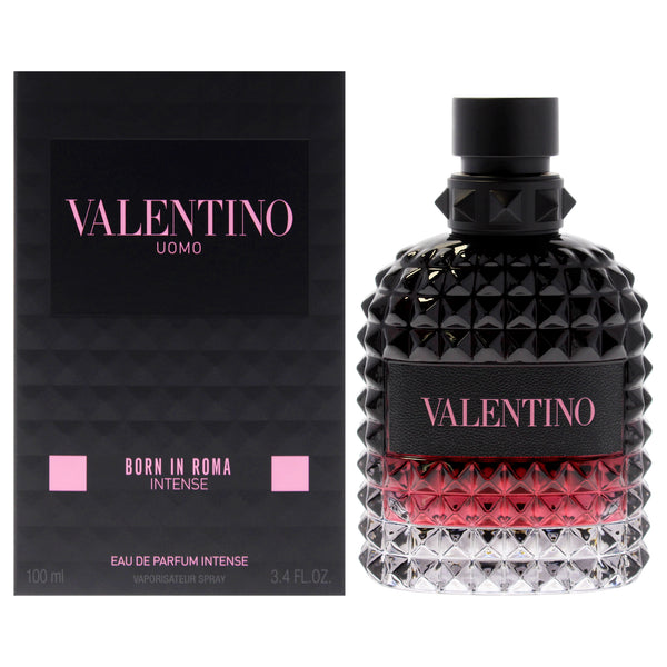 Uomo Born In Roma Intense by Valentino for Men - 3.4 oz EDP Spray