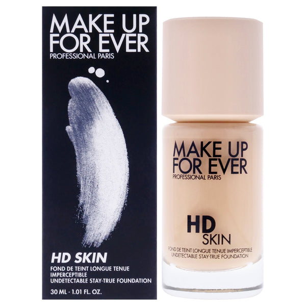 Make Up For Ever HD Skin Undetectable Stay-True Foundation - 1R12 Cool Ivory by Make Up For Ever for Women - 1.01 oz Foundation