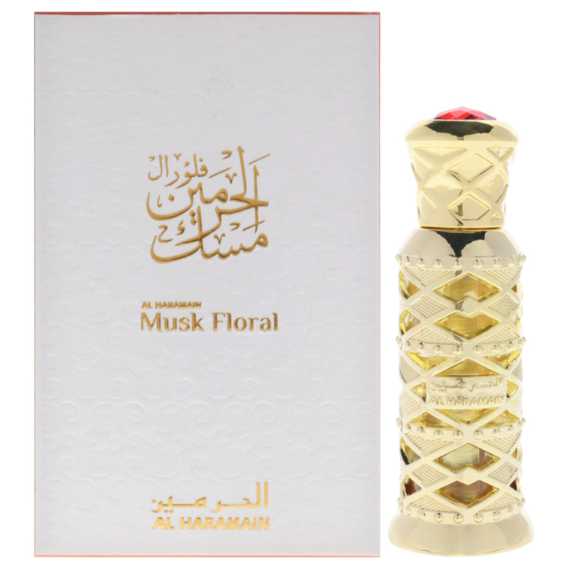 Musk Floral by Al Haramain for Women - 0.4 oz Parfum Oil (Mini)