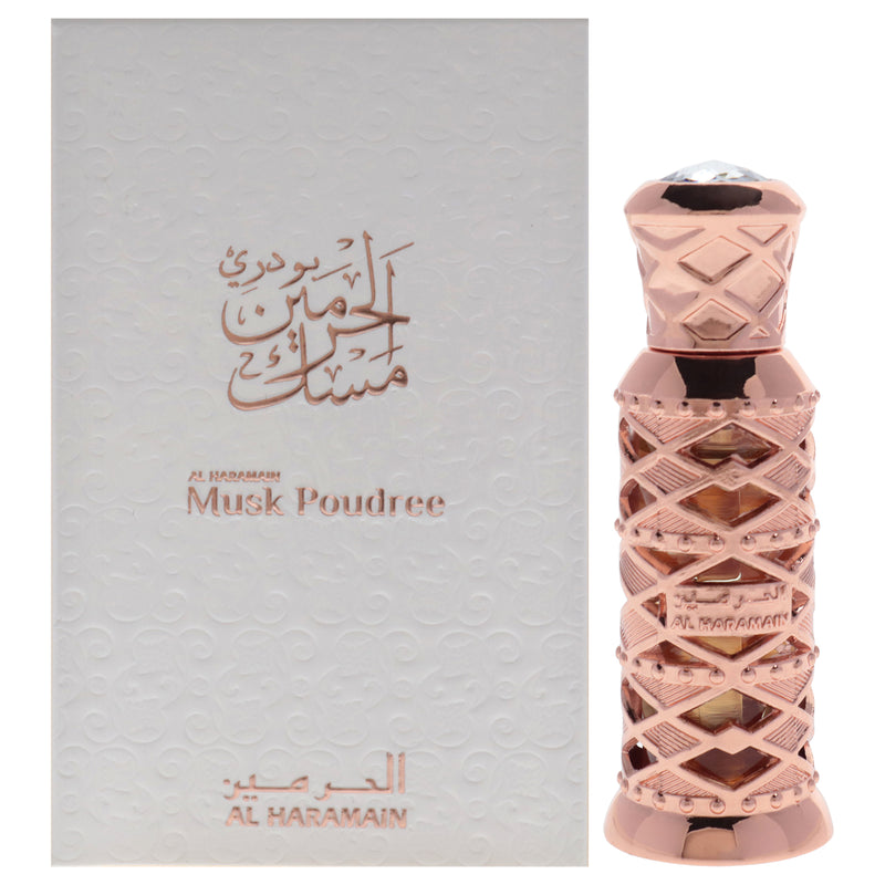 Musk Poudree by Al Haramain for Unisex - 0.4 oz Parfum Oil (Mini)