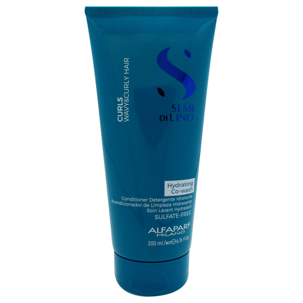 Alfaparf Milano Semi Di Lino Curls Hydrating Co-Wash Conditioner by Alfaparf Milano for Unisex - 6.76 oz Conditioner