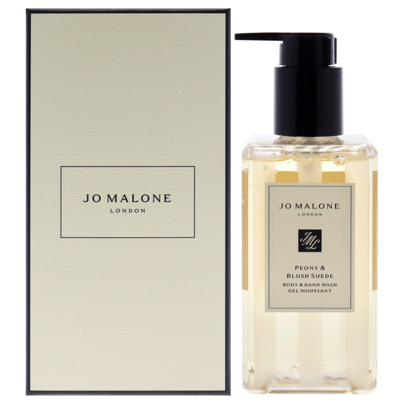 Jo Malone Peony and Blush Suede Body and Hand Wash by Jo Malone for Unisex - 8.3 oz Body Wash