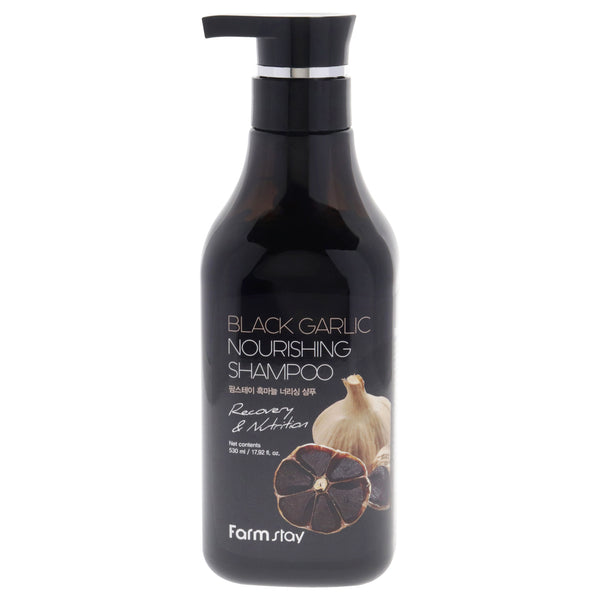 Black Garlic Nourishing Shampoo by FarmStay for Women - 17.92 oz Shampoo