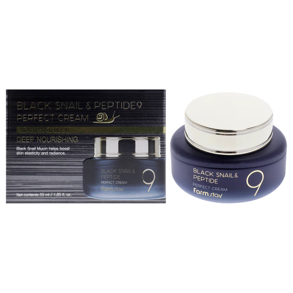 Black Snail and Peptide Perfect Cream by FarmStay for Women - 1.85 oz Cream