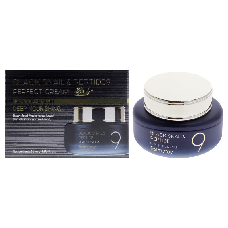 Black Snail and Peptide Perfect Cream by FarmStay for Women - 1.85 oz Cream