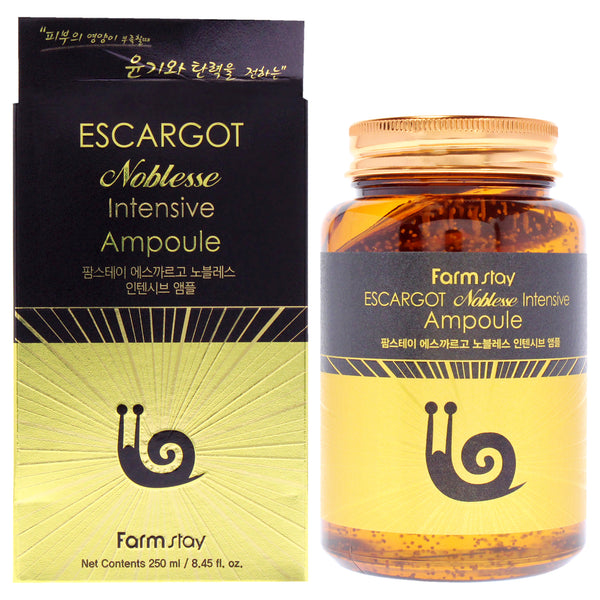 Escargot Noblesse Intensive Ampoule by FarmStay for Women - 8.45 oz Gel