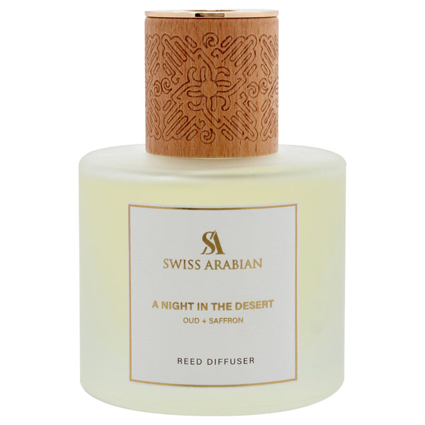 Swiss Arabian A Night In The Desert Reed Diffuser by Swiss Arabian for Unisex - 6.76 oz Diffuser