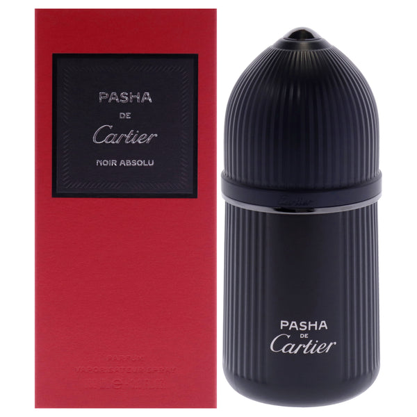 Cartier Pasha De Cartier Noir Absolu by Cartier for Men - 3.3 oz Parfum Spray