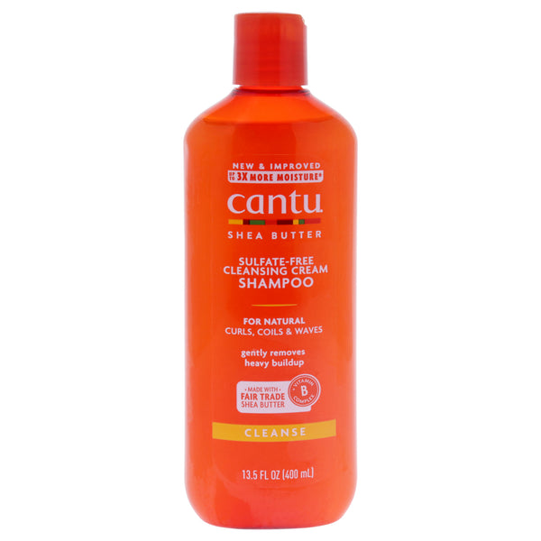 Cantu Shea Butter Sulfate free Cleansing Cream Shampoo by Cantu for Unisex - 13.5 oz Shampoo