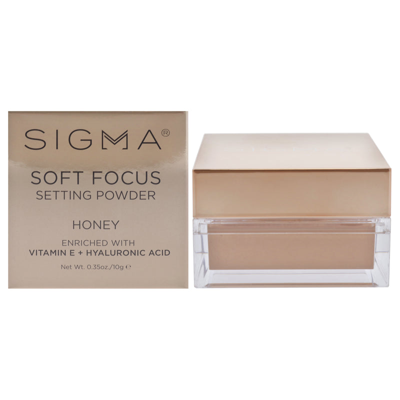 SIGMA Soft Focus Setting Powder - Honey by SIGMA for Women - 0.35 oz Powder