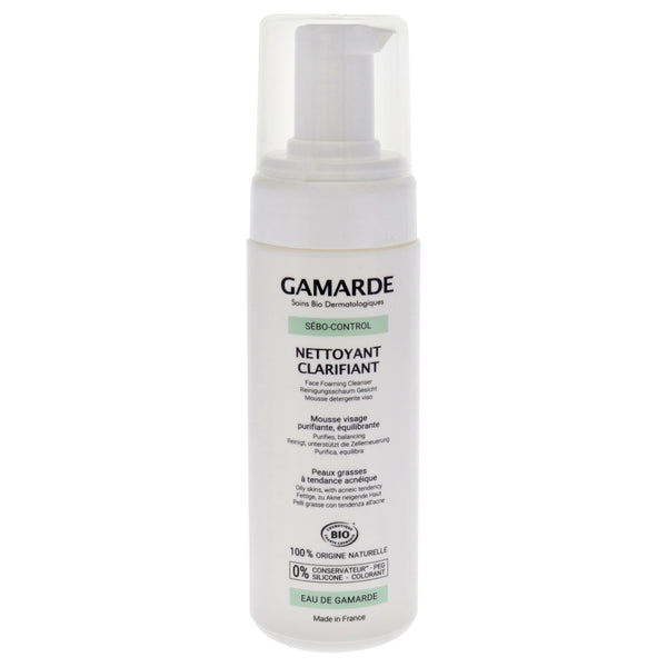 Face Foaming Cleanser by Gamarde for Women - 5.4 oz Cleanser