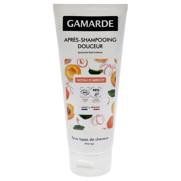 Apricot Kernel Gentle Conditioner - All Hair Types by Gamarde for Unisex - 7.05 oz Conditioner