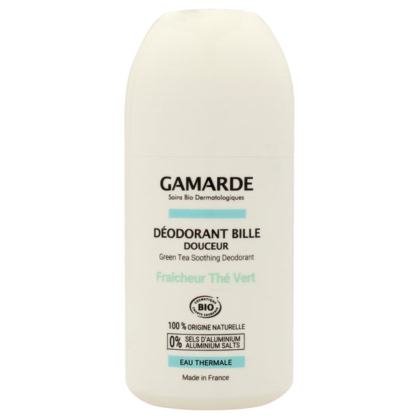 Gamarde Soothing Deodorant - Green Tea by Gamarde for Women - 1.6 oz Deodorant Roll-On