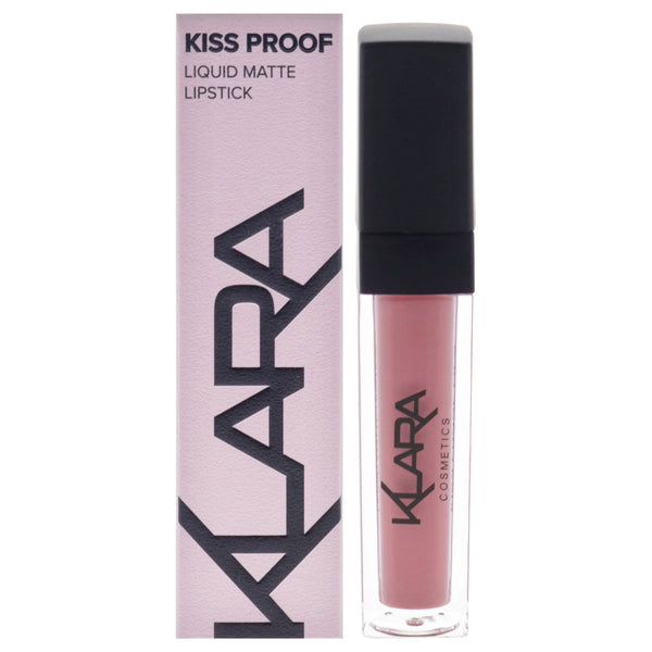 Kiss Proof Lipstick Liquid Matte - 3 Passion Pink by Klara for Women - 0.27 oz Lipstick