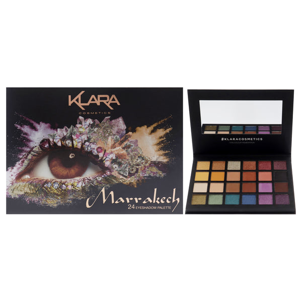 24 Eyeshadow Palette - Marrakech by Klara for Women - 1.68 oz Eye Shadow