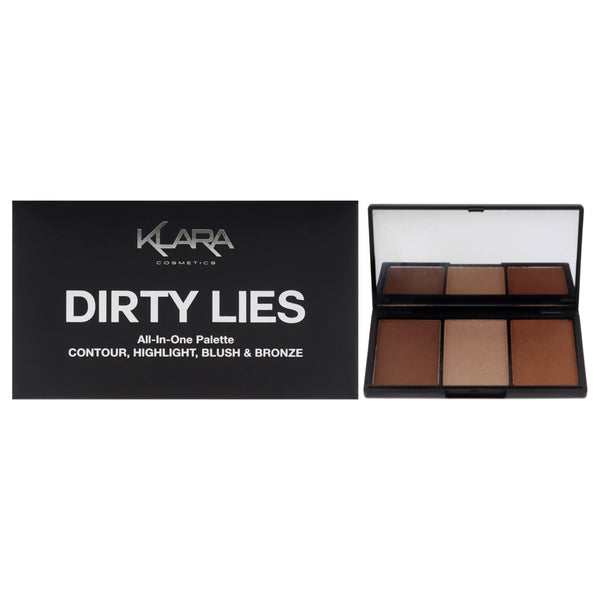 All-In-One Palette - Dirty Lies by Klara for Women - 0.35 oz Makeup