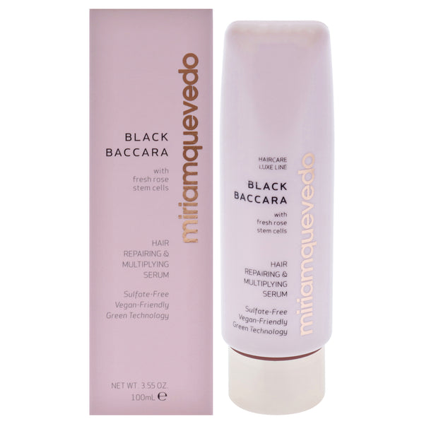 Miriam Quevedo Black Baccara Hair Repairing and Multiplying Serum by Miriam Quevedo for Unisex - 3.55 oz Serum