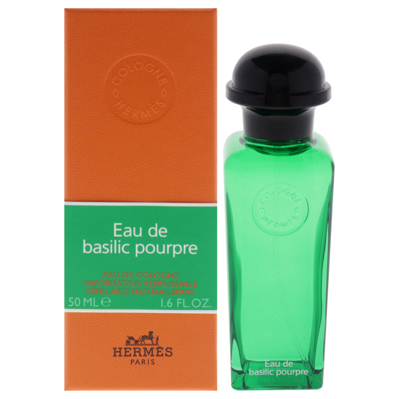 Hermes Eau de Basilic Pourpre by Hermes for Women - 1.6 oz EDC Spray (Refillable)