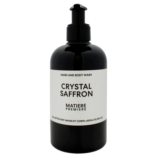 Matiere Premiere Hand and Body Wash - Crystal Saffron by Matiere Premiere for Unisex - 10.14 oz Body Wash