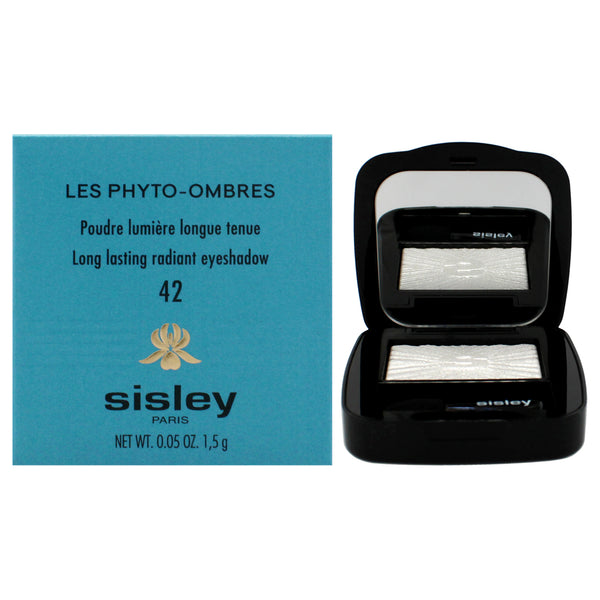 Les Phyto-Ombres Eyeshadow - 42 Glow Silver by Sisley for Women - 0.05 oz Eye Shadow