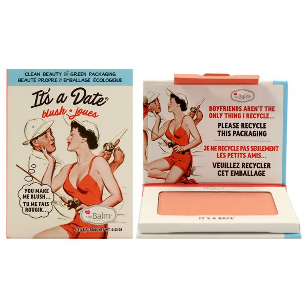 TheBalm Blush - Its A Date by the Balm for Women - 0.23 oz Blush