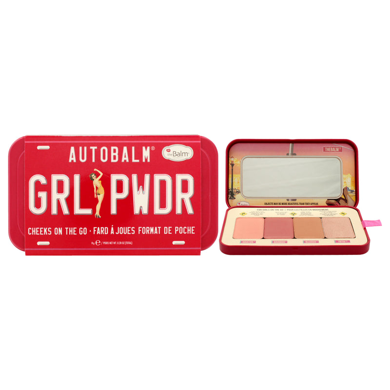 TheBalm Autobalm Girl Powder Cheek Palette by the Balm for Women - 0.28 oz Makeup