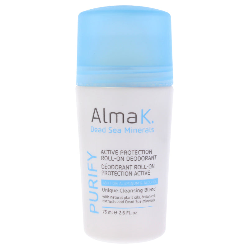 Active Protection Roll On Deodorant by Alma K for Women - 2.6 oz Deodorant Roll-On