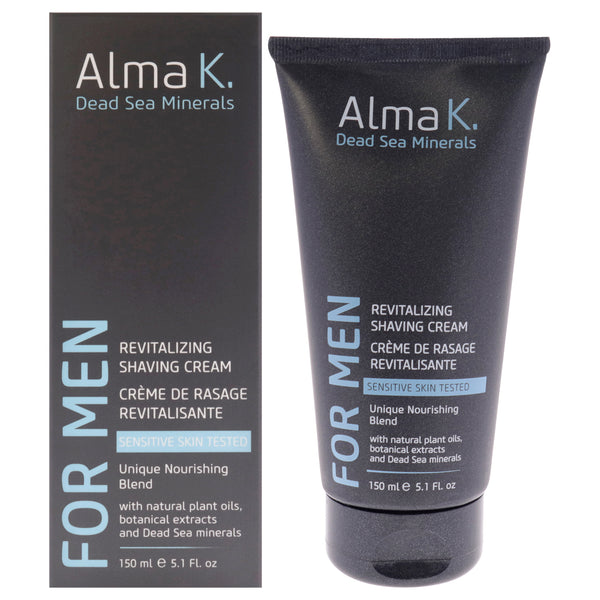 Revitalizing Shaving Cream by Alma K for Men - 5.1 oz Shave Cream